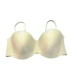 Maidenform Women's 40DD Padded Tan Bra with Adjustable/Removable Straps